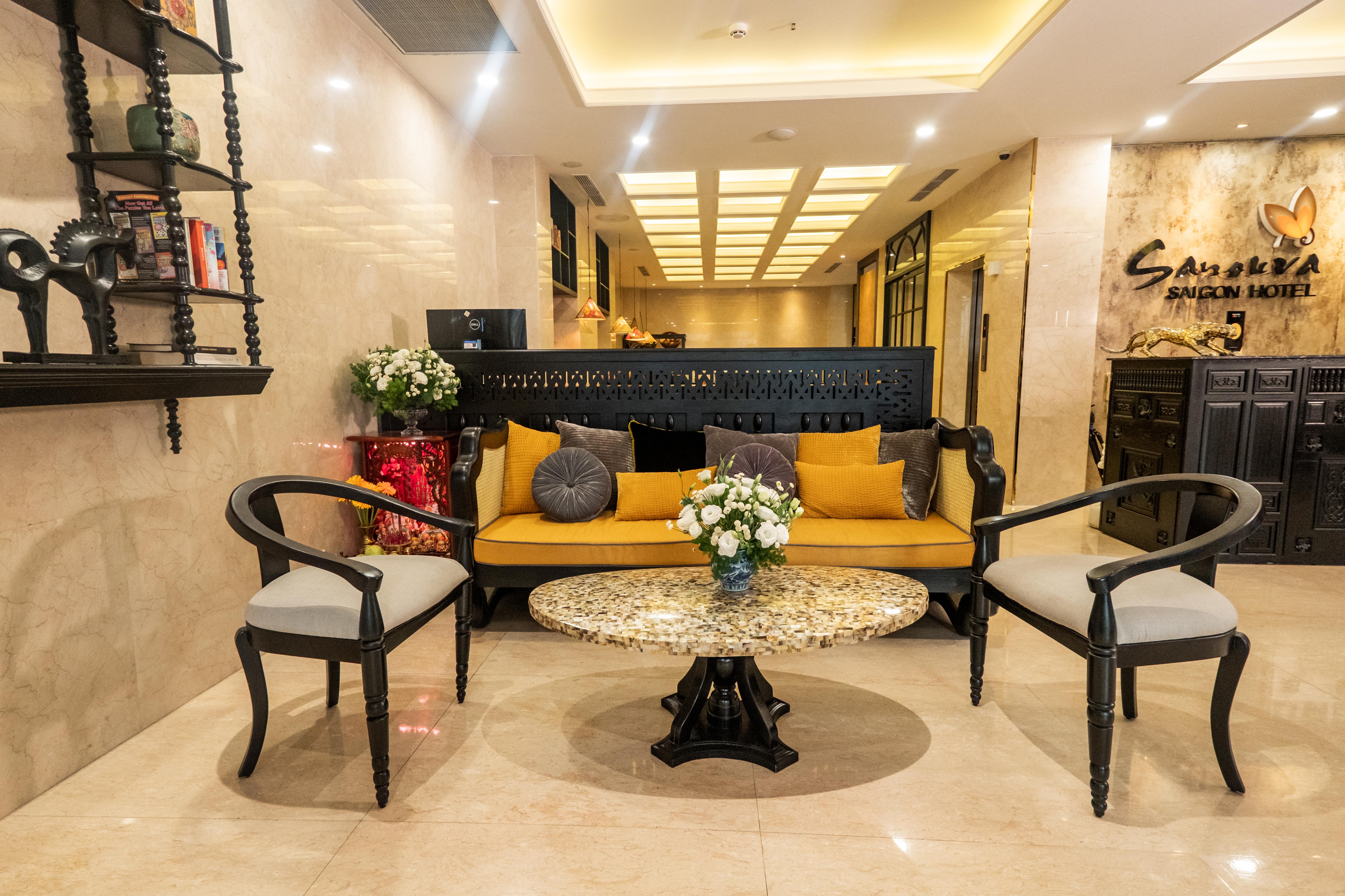 Sanouva Saigon Hotel Ho Chi Minh-staden Exteriör bild